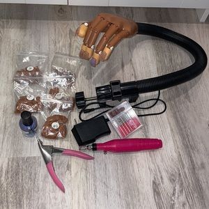 practice Nail hand plus accessories